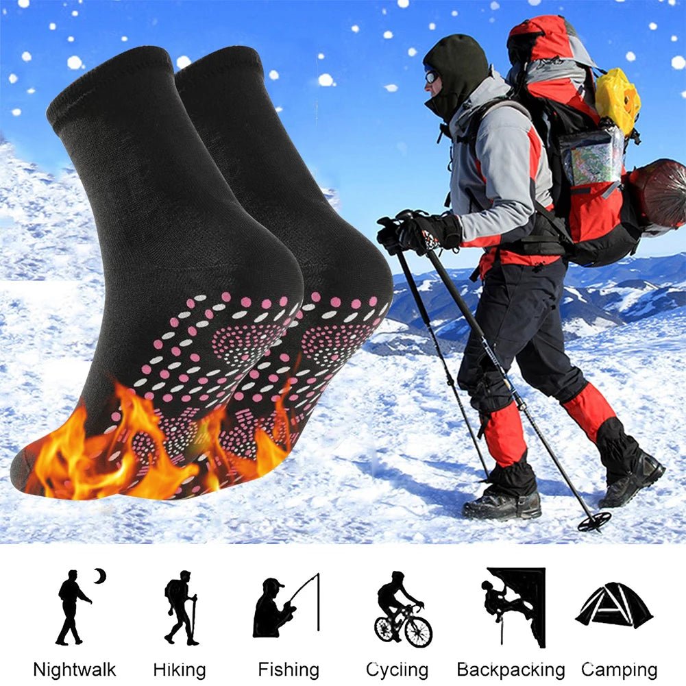 Self-Heating Magnetic Therapy Socks for Pain Relief - Unisex - silverfoxgoods